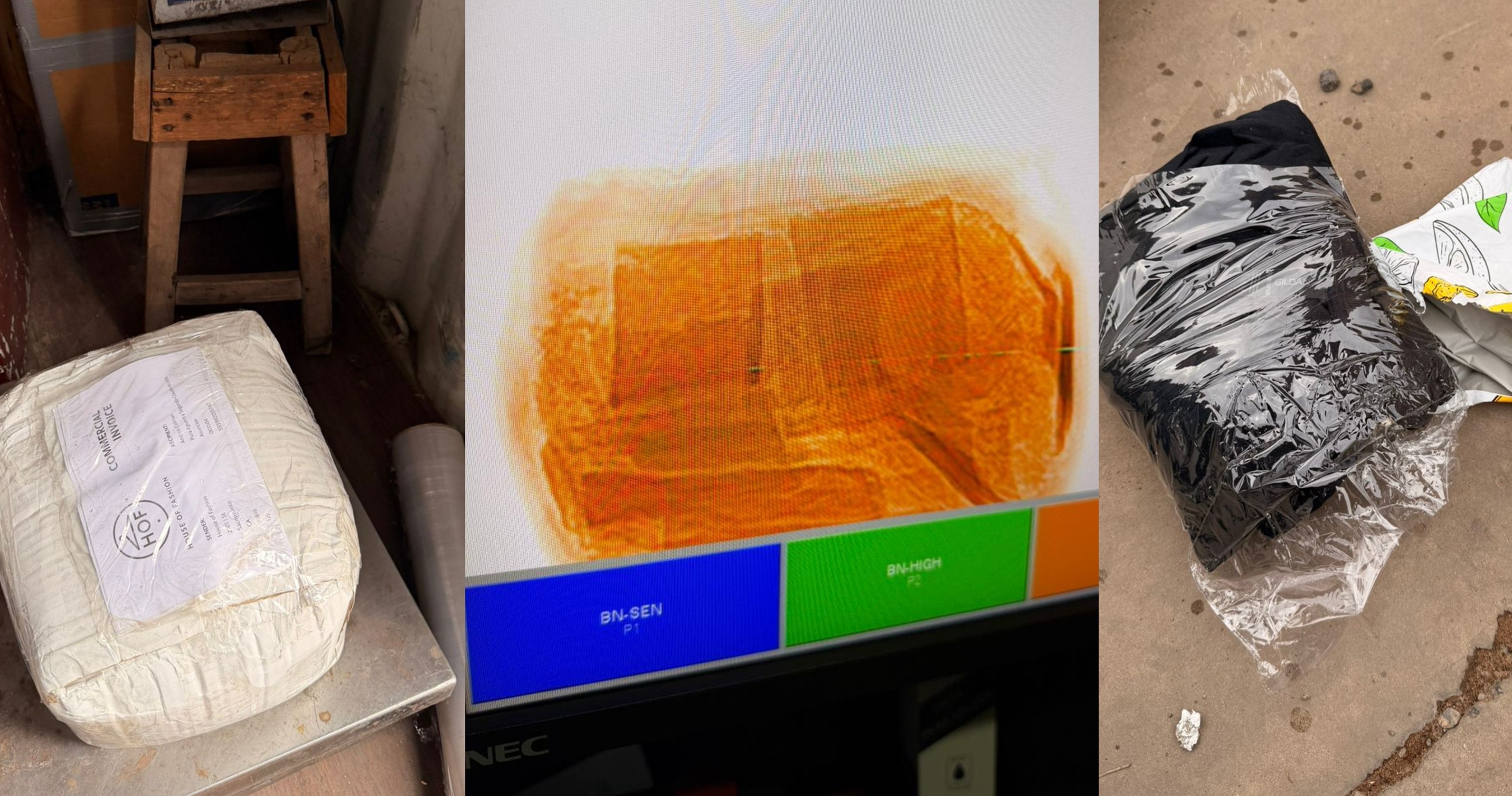 DNIT intercepta casi 5 kilos de sustancia ilícita en envío postal en el aeropuerto