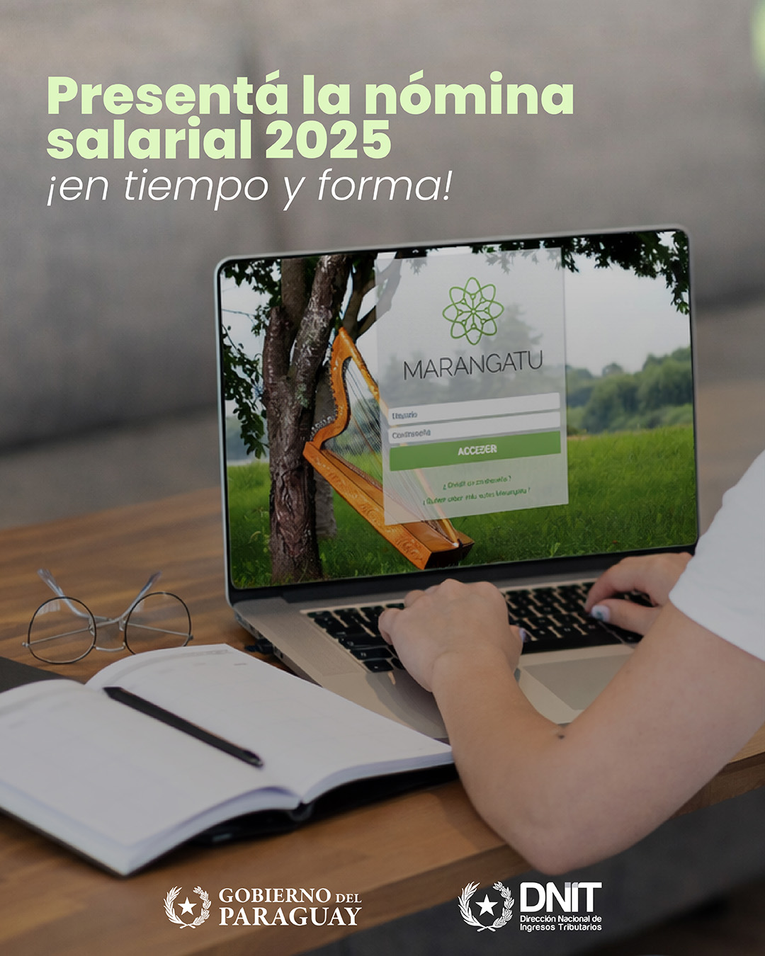 Presentación de la Nómina Salarial 2025 ante la DNIT