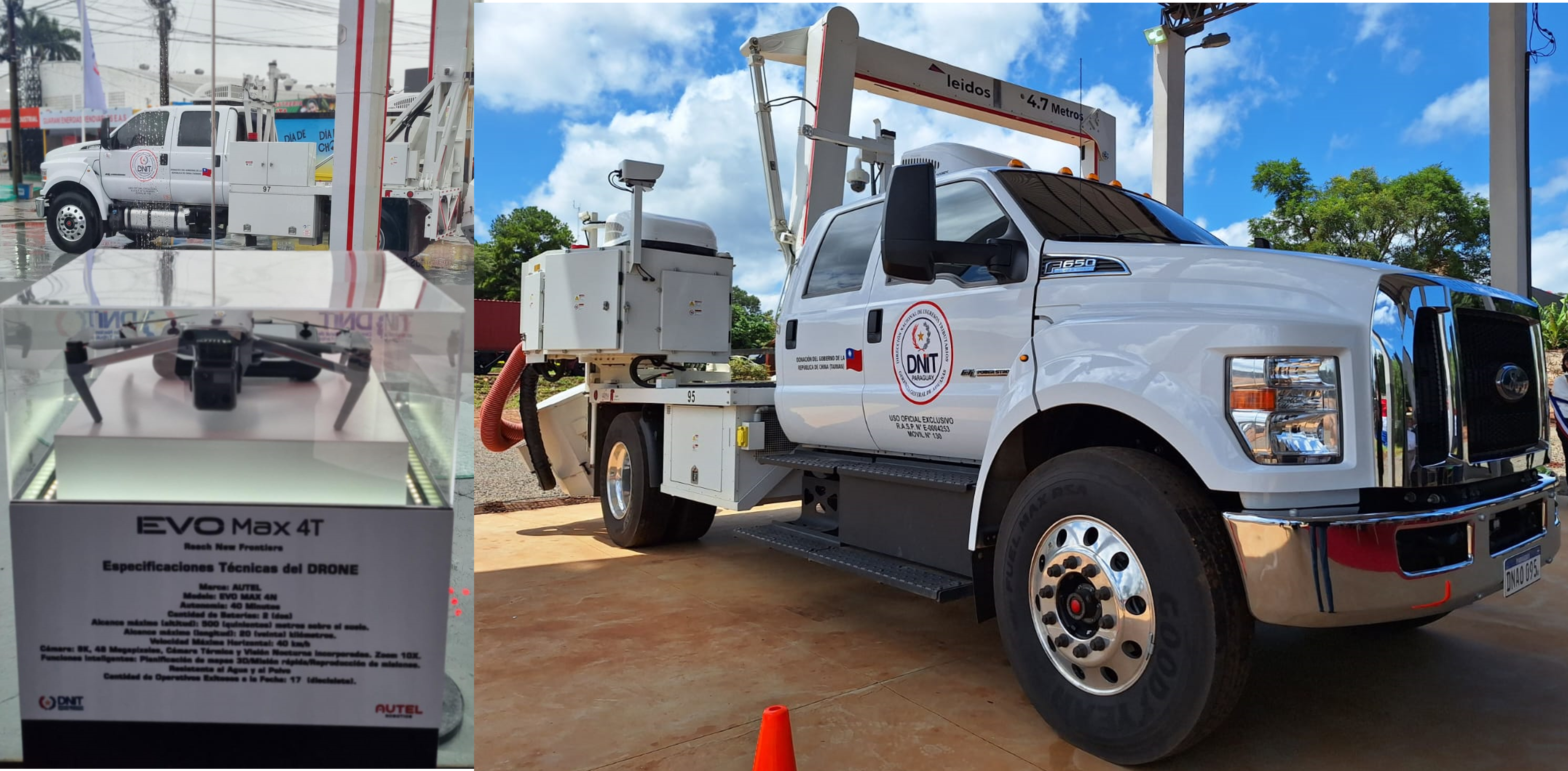 Escáneres, drones y dispositivos de comunicación digital por radio fueron las herramientas tecnológicas incorporadas
