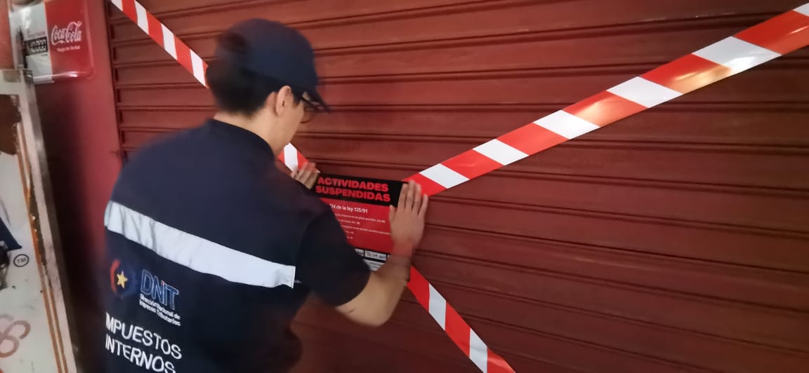 suspende actividades de bodegas en Hernandarias