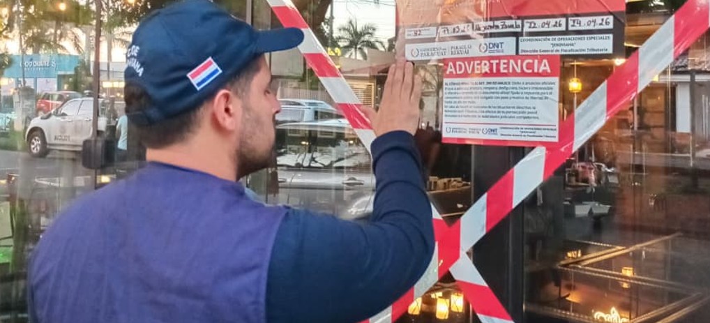 DNIT suspende actividades de concurrido local gastronómico en Ciudad del Este