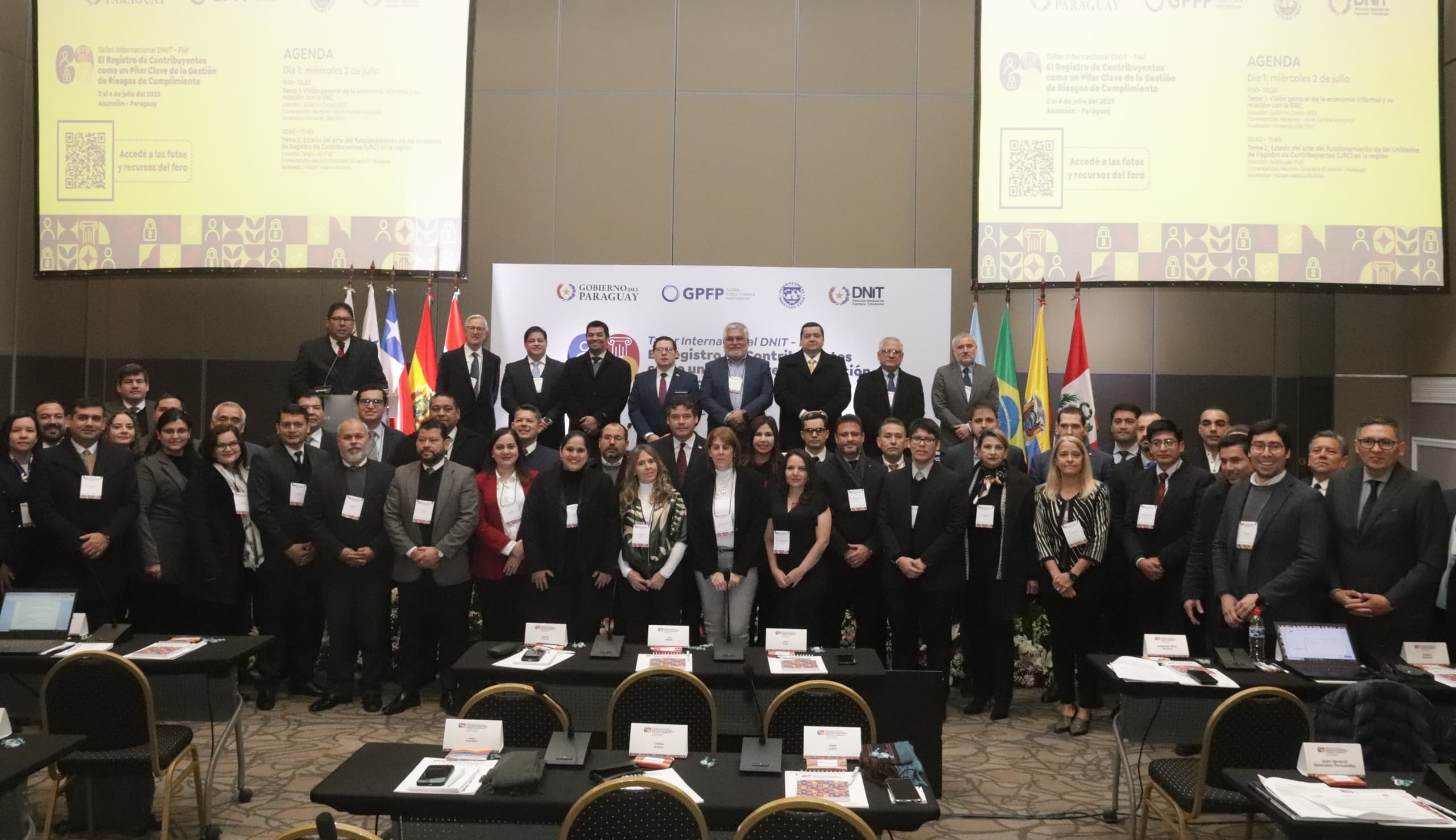 Comenzó taller internacional sobre el Registro del Contribuyente