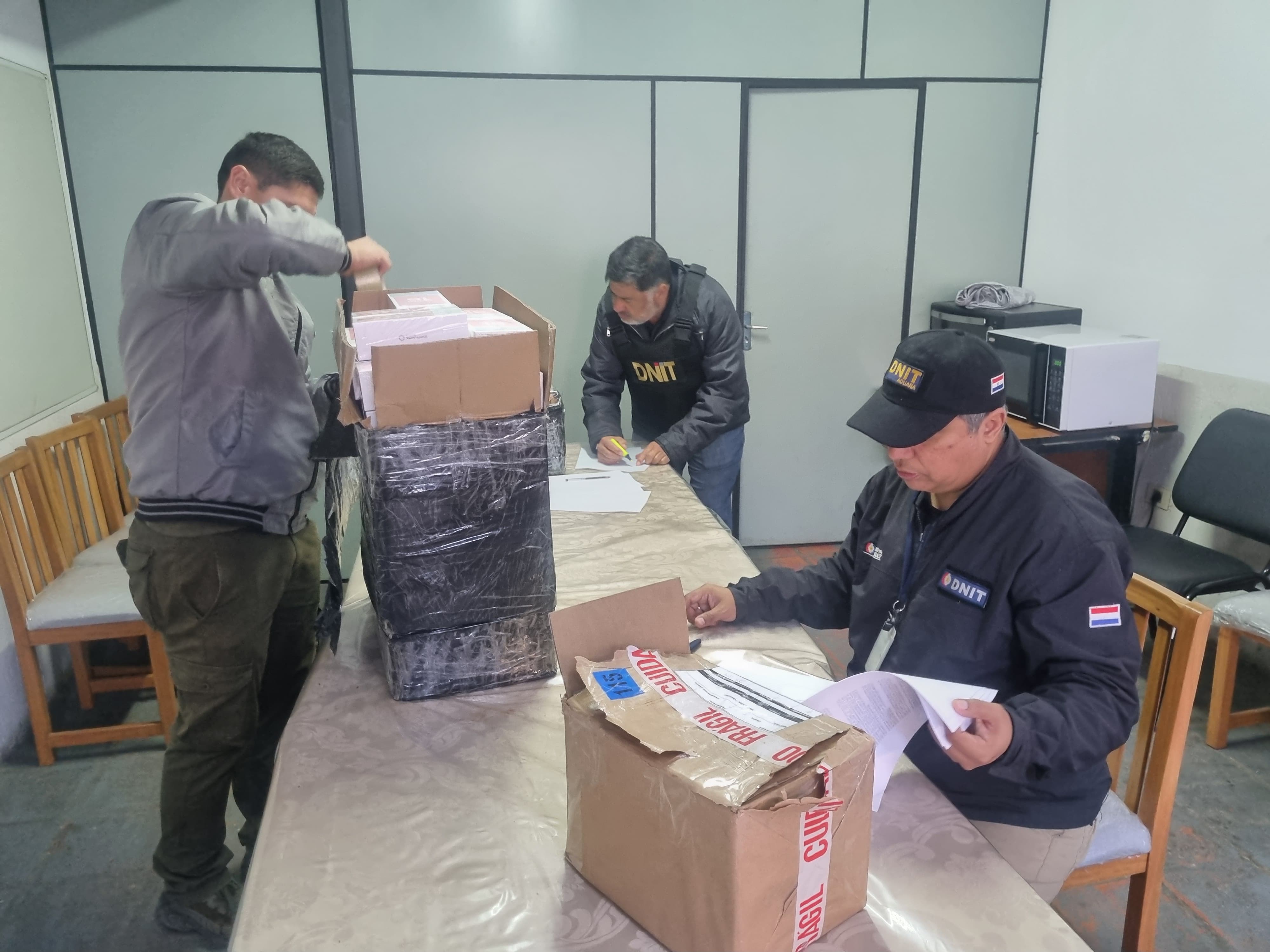 Recuperan el 90 % de la carga valuada en USD 3 millones robada de un depósito de la DNIT