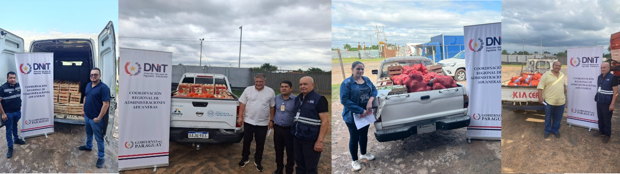 DNIT donó más de 14 toneladas de alimentos a instituciones sociales